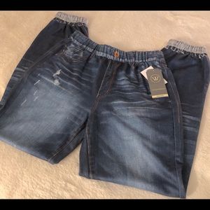 ♥️SOLD♥️SOLD♥️NWT*WIT & WISDOM*FAUX JEAN JOGGER* LIKE RAG*BONE MIRAMAR*XS